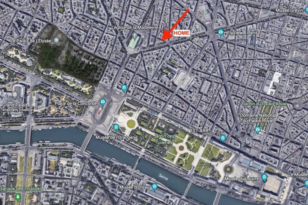 Appartement Superb Flat With Terrasse & 24-7 Security In The Heart Of Paris! Parijs