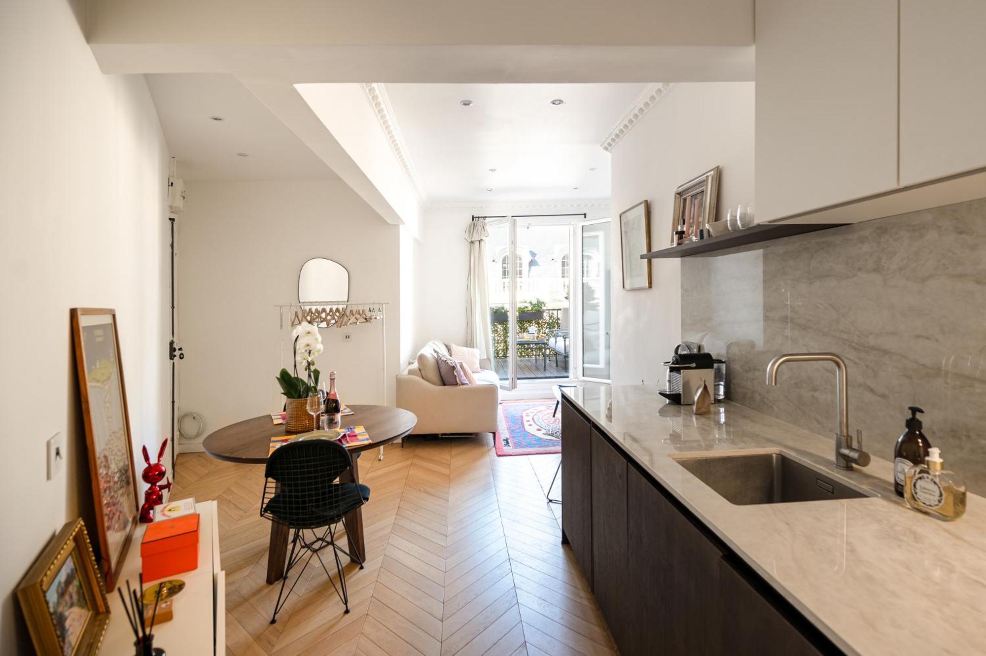 Superb Flat With Terrasse & 24-7 Security In The Heart Of Paris! Appartement *